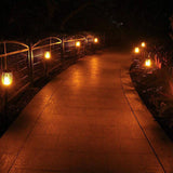 Outdoor Solar Flame Tiki Light Torch
