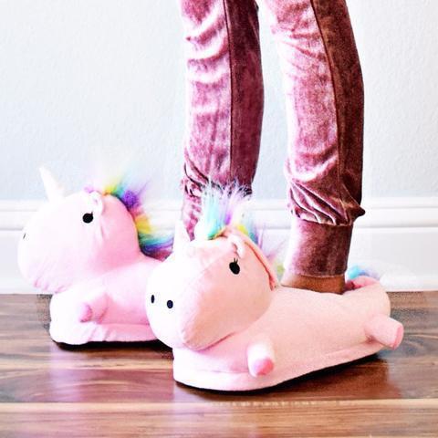 Ultra Soft Magical Unicorn Slippers Kids