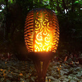 Outdoor Solar Flame Tiki Light Torch