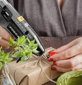Rechargeable Cordless Hot Glue Gun with 10 Glue Sticks