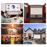 Portable Outdoor Movie Projector Screen - 150"