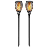 Outdoor Solar Flame Tiki Light Torch