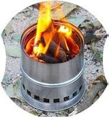 Portable Stainless Steel Camping Stove Burner