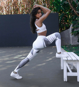 High-Waist Reflective Fitness Yoga Pants Workout Leggings for Women