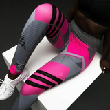 High-Waist Reflective Fitness Yoga Pants Workout Leggings for Women