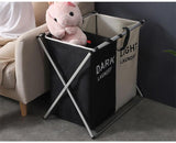 Laundry Sorter Organizer Basket Hamper (3 Sections)