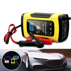 Portable Auto Car Battery Charger - 12V