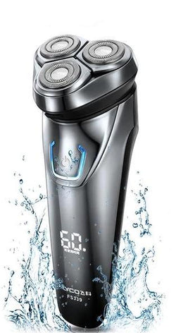 Flyco Electric Shaver Rechargeable Waterproof Triple Rotary Razor Trimmer For Men