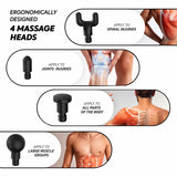 Phoenix Pro Muscle Massage Gun for Deep Tissue Therapy & Muscle Pain Relief