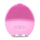 Electric Face Cleansing Brush Advanced Facial Exfoliation Device with Ultrasonic Vibration