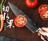 Xituo Professional Chef Japanese Damascus Knife Set