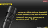 Nitecore Tactical Rechargeable Powerful LED Flashlight - 1000 Lumens
