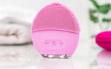 Electric Face Cleansing Brush Advanced Facial Exfoliation Device with Ultrasonic Vibration