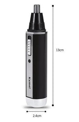 Rechargeable Nose Hair Trimmer Eyebrow Sideburns Cordless Clipper (4 in 1)