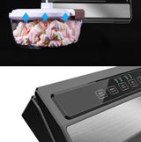 Pro Vacuum Sealer for Precise Industrial Food Packaging (5 Vacuum Bags Included)
