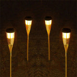 Outdoor Bamboo Tiki Light Torches