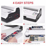 Thermal Laminator A4 Paper Lamination Machine with Rotary Trimmer & Corner Rounder