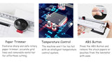 Thermal Laminator A4 Paper Lamination Machine with Rotary Trimmer & Corner Rounder