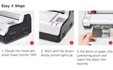 Thermal Laminator A4 Paper Lamination Machine with Rotary Trimmer & Corner Rounder