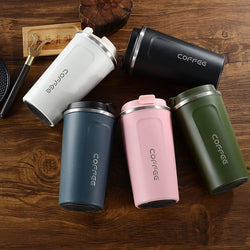 Insulated Stainless Steel Coffee Thermos Mug