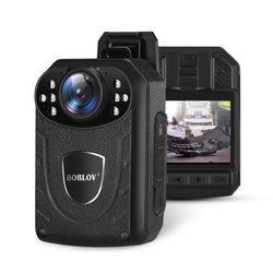 Boblov Ultra HD 1296p Professional Police Body Camera