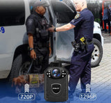 Boblov Ultra HD 1296p Professional Police Body Camera