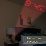 Digital Ceiling Projection Alarm Clock