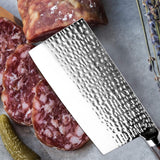 Professional Chef Japanese Butcher Knife High-Carbon Steel Meat Cleaver