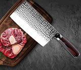 Professional Chef Japanese Butcher Knife High-Carbon Steel Meat Cleaver