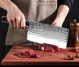 Professional Chef Japanese Butcher Knife High-Carbon Steel Meat Cleaver