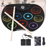 Portable Electric Drum Set