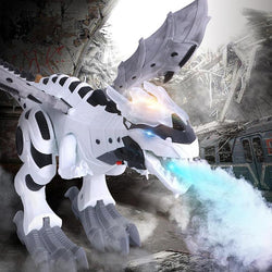 Dinosaur Robot Toy with Atomizer Mist Breath