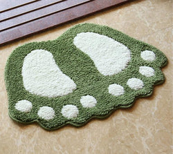 Footprint Bathroom Rug Mat