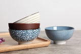 Japanese Inspired Porcelain Bowls (4-Set) - Oussirro Collection