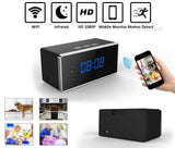 Professional HD 1080P Wireless Alarm Clock with Hidden Camera | Night Vision, Motion Sensor, Video Recorder