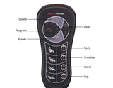 ProV2 Electric Back Thighs Buttocks Massage Heated Seat Cushion Chair Pad