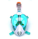 Modern Mirrored Full Face Snorkeling Mask