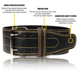 Professional Weight Lifting & Powerlifting Leather Belt