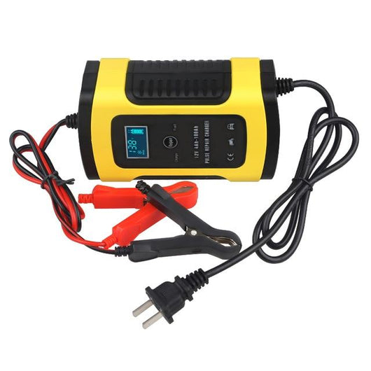Portable Auto Car Battery Charger - 12V