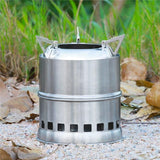 Portable Stainless Steel Camping Stove Burner