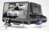 Full HD 1080P Dual Dash Cam With Rearview Camera