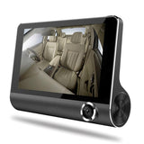 Full HD 1080P Dual Dash Cam With Rearview Camera