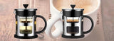 Stainless Steel Luxury Portable French Press Coffee Tea Maker Machine