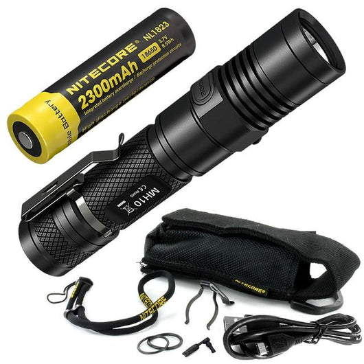 Nitecore Tactical Rechargeable Powerful LED Flashlight - 1000 Lumens