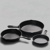 Whism Professional Chef Cast Iron Skillet