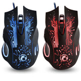 Ghost Knight X9 4-Color LED Backlight Gaming Mouse