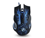 Ghost Knight X9 4-Color LED Backlight Gaming Mouse