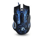 Ghost Knight X9 4-Color LED Backlight Gaming Mouse