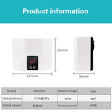 Instant Electric Tankless Hot Water Heater 5500W