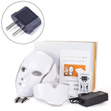 LED Light Therapy Facial Mask - Anti Aging Acne Wrinkles Skin Care Rejuvenation Face Phototherapy Mask